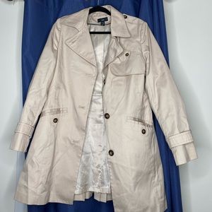 Beige trench, H&M, size 14